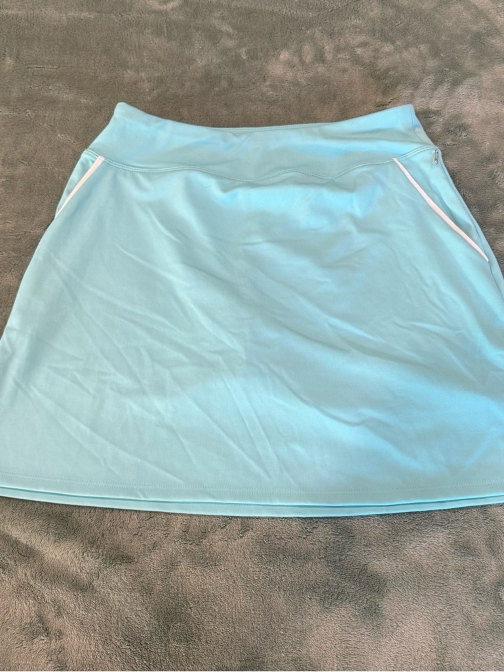 Sigrid Olsen Golf Tennis Skort Aqua XS Athletic Stretch NWOT